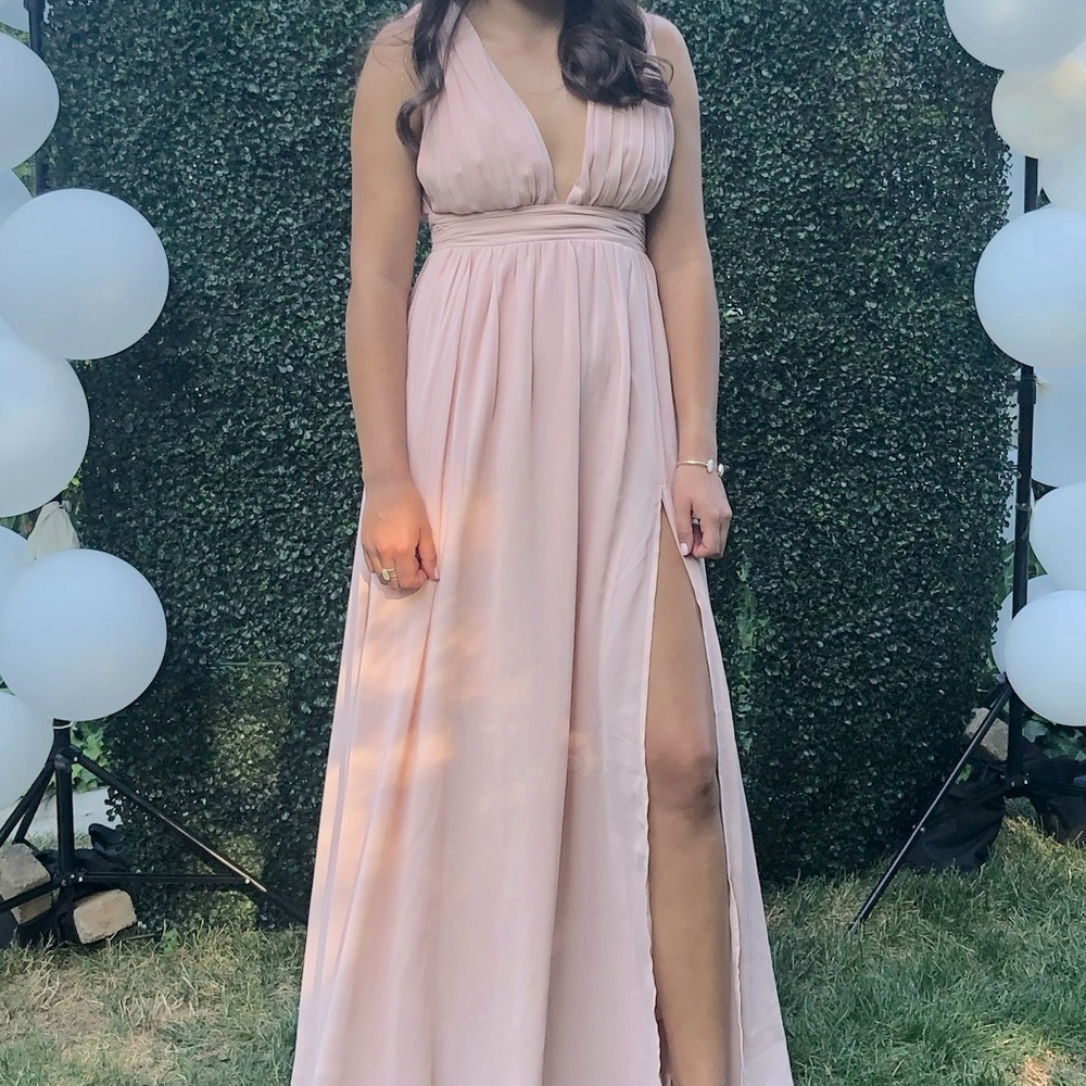 Blush pink Lulus Dress